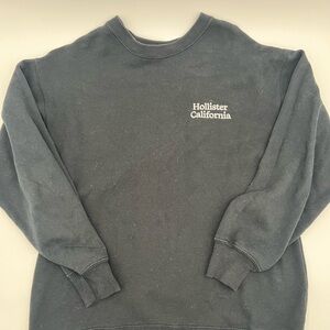 Hollister Charcoal Crewneck Sweatshirt